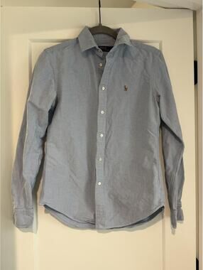 Polo Ralph Lauren Light Blue Oxford Shirt Size 2